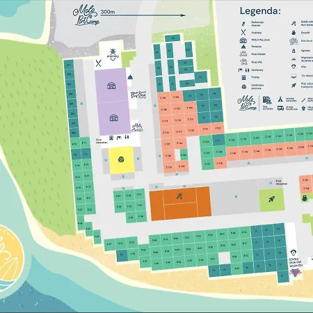 Przyczepa Foremka W Molo Surf Campeggio *