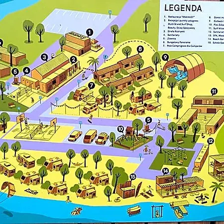 Campsite Przyczepa Foremka W Molo Surf Jastarnia